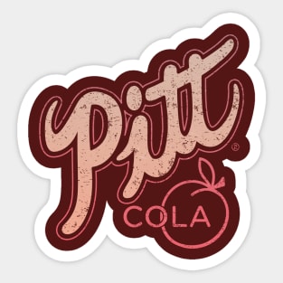 Pitt Cola - vintage Sticker